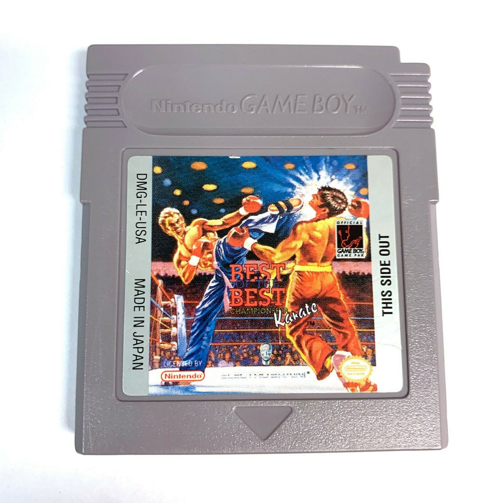 Best of the Best Karate Championship - ORIGINAL Nintendo Game Boy Game Tested!