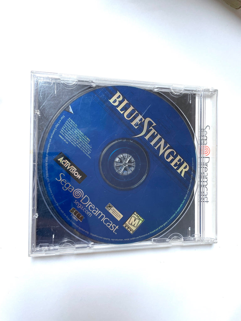 Blue Stinger Sega Dreamcast Game