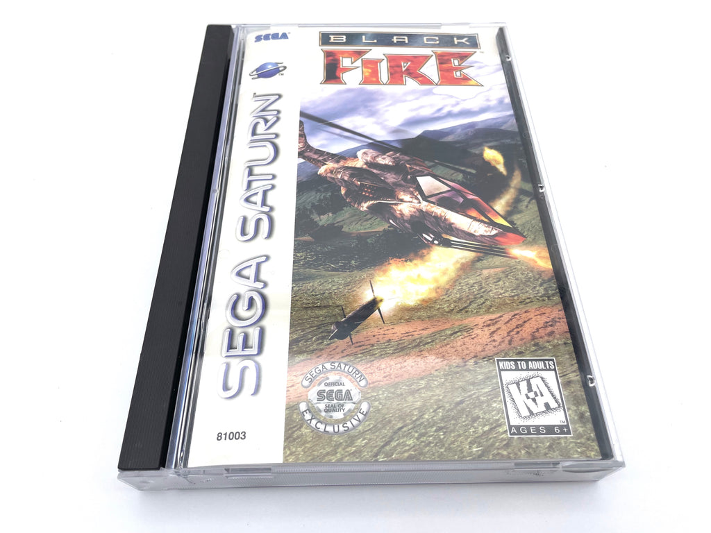 Black Fire Sega Saturn Game
