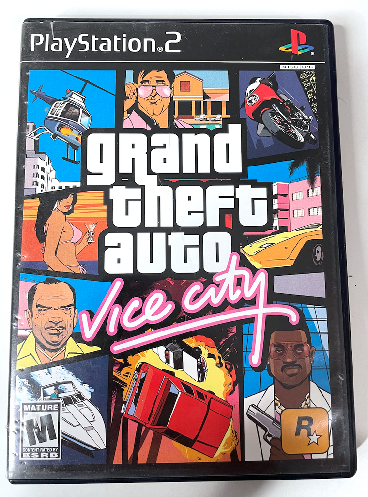 Grand Theft Auto Vice City SONY PLAYSTATION 2 PS2 Game