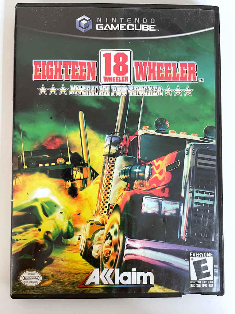 Eighteen Wheeler American Pro Trucker Nintendo Gamecube Game