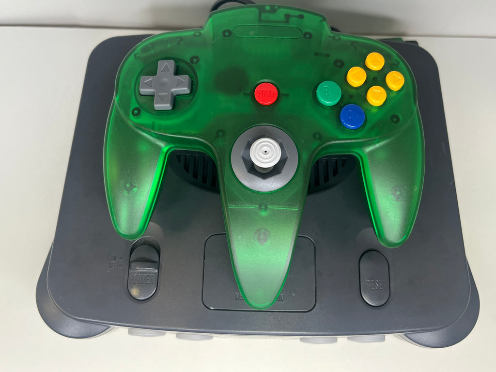 N64 CONSOLE WITH 3RD PARTY CONTROLLER