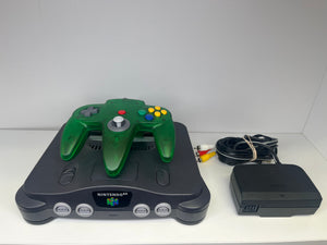 N64 CONSOLE WITH 3RD PARTY CONTROLLER
