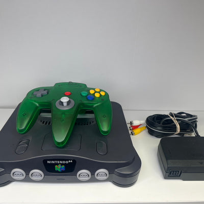 N64 CONSOLE WITH 3RD PARTY CONTROLLER