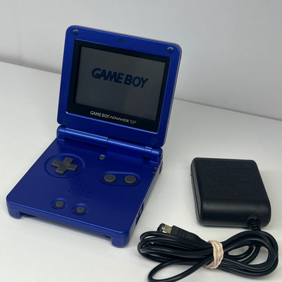 GAMEBOY ADVANCE SP COBALT BLUE AGS-001 MODEL WITH CHARGER