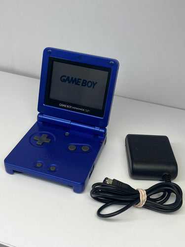 GAMEBOY ADVANCE SP COBALT BLUE AGS-001 MODEL WITH CHARGER