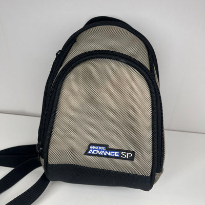 GAMEBOY ADVANCE SP GREY CARRYING CASE TRAVEL BAG WITH STRAP