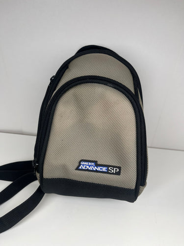 GAMEBOY ADVANCE SP GREY CARRYING CASE TRAVEL BAG WITH STRAP