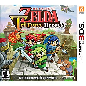 The Legend of Zelda Tri Force Heroes 3D Nintendo 3DS (Game Only)