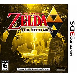 The Legend of Zelda A Link Between Worlds Nintendo 3DS Game (Complete)