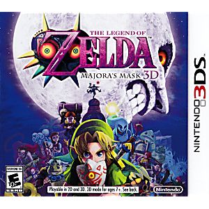 The Legend of Zelda Majora's Mask 3D Nintendo 3DS (Game Only)