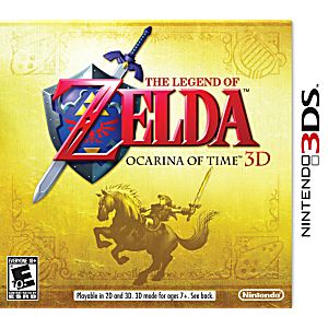 The Legend of Zelda Ocarina of Time Nintendo 3DS Game (Complete)