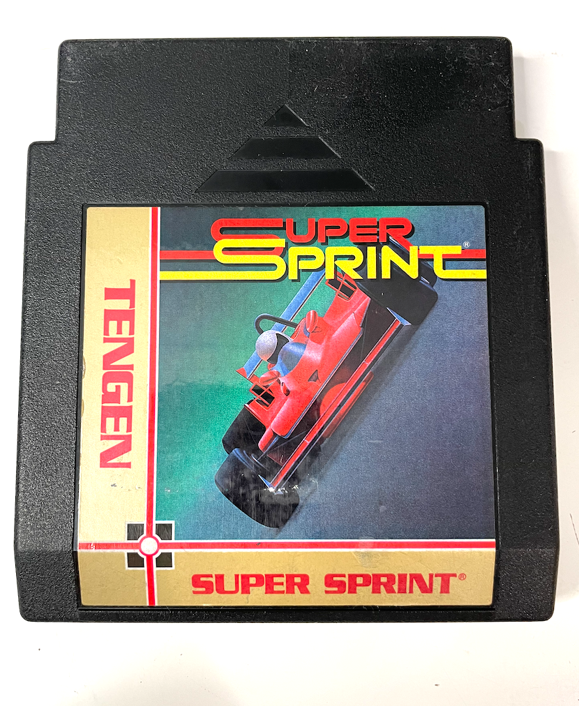 Super Sprint NES TENGEN ORIGINAL NINTENDO NES GAME Tested + Working!