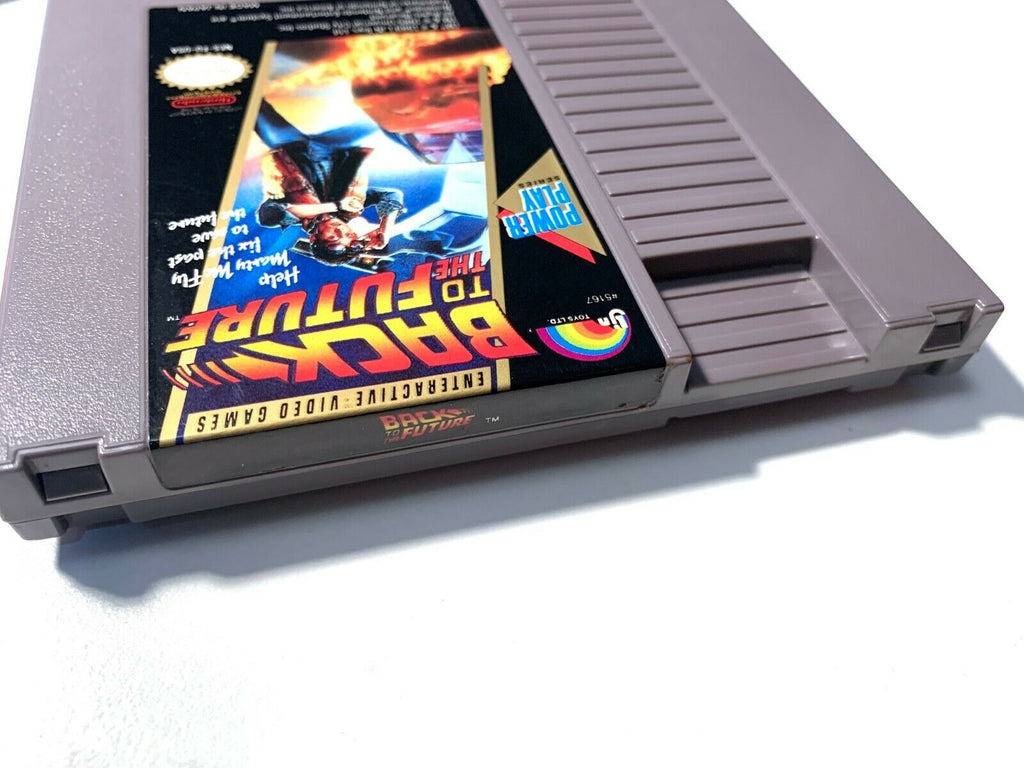Back to the Future ORIGINAL NINTENDO NES GAME Very Good! Tested + Working