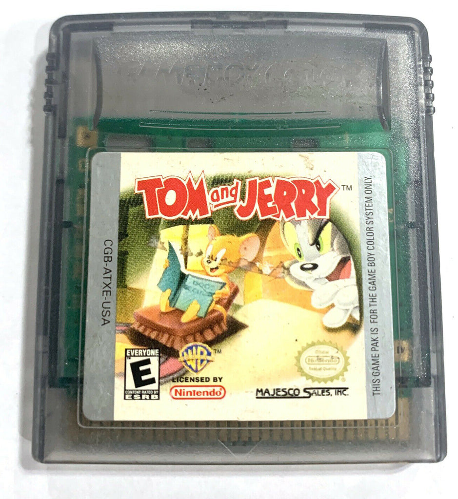 Tom and Jerry (Nintendo Game Boy Color, 1999) Tested + Working Authentic