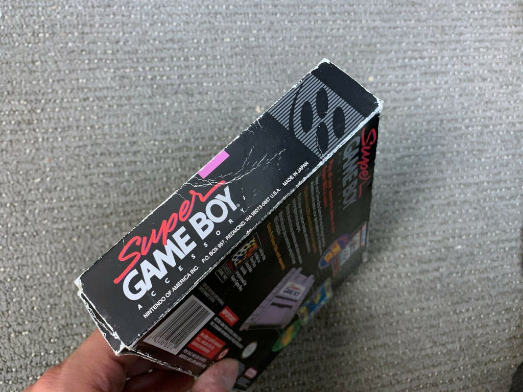 Super Gameboy SUPER NINTENDO SNES Box only No game Or Manual!