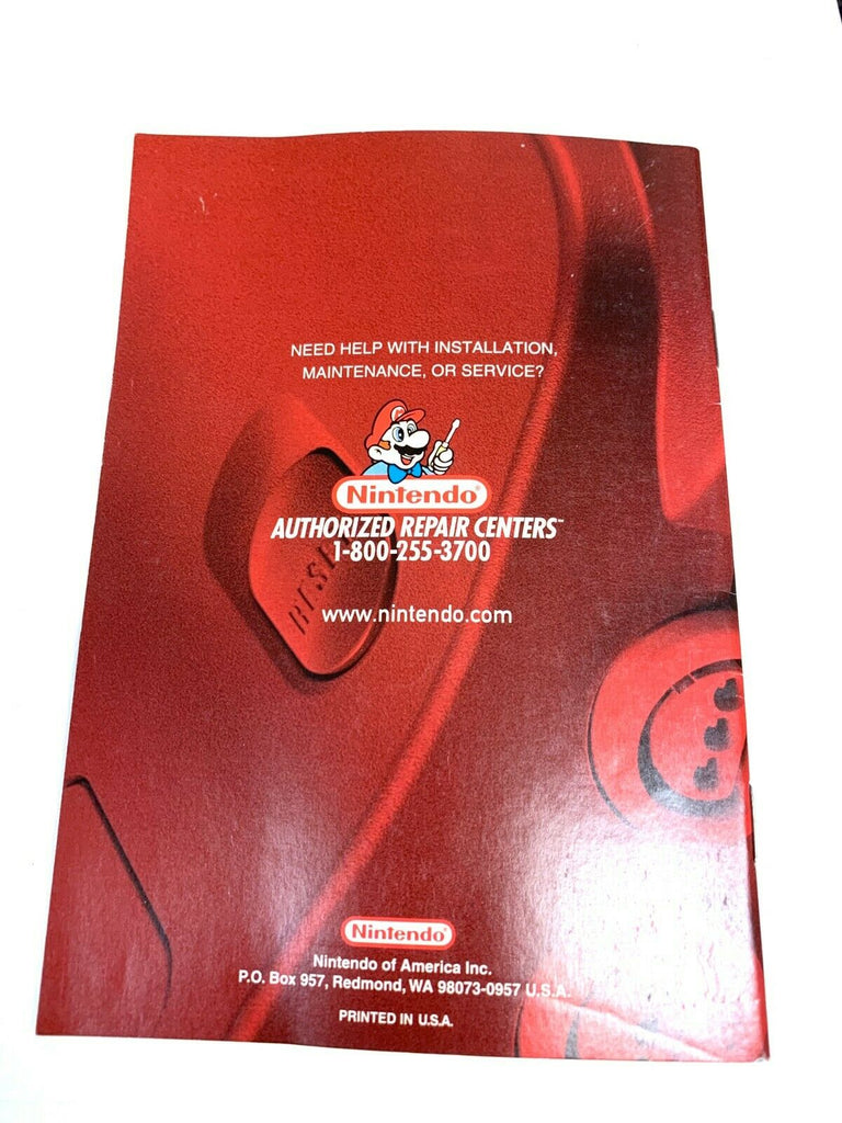 1080 Snowboarding Nintendo 64 N64 Original Instruction Booklet Book Manual Only