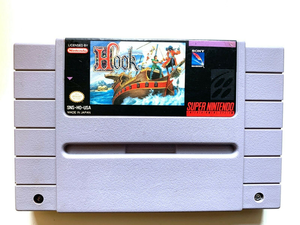Hook - SNES Super Nintendo Game Tested - Working - Authentic!