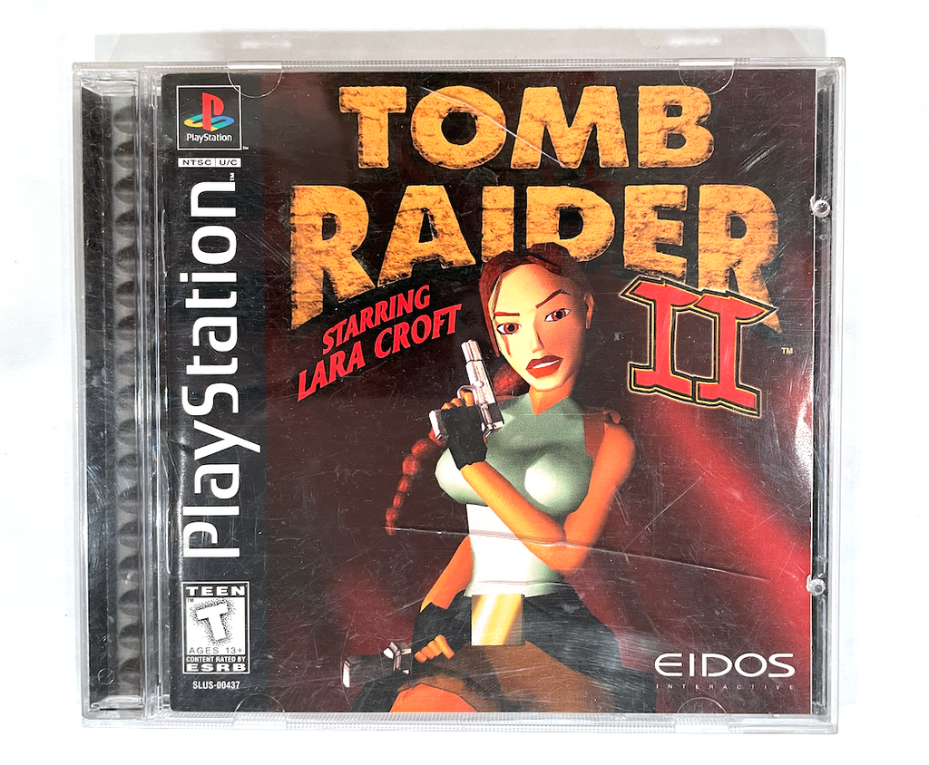 Tomb Raider II 2 Starring Lara Croft Sony Playstation 1 PS1 Game