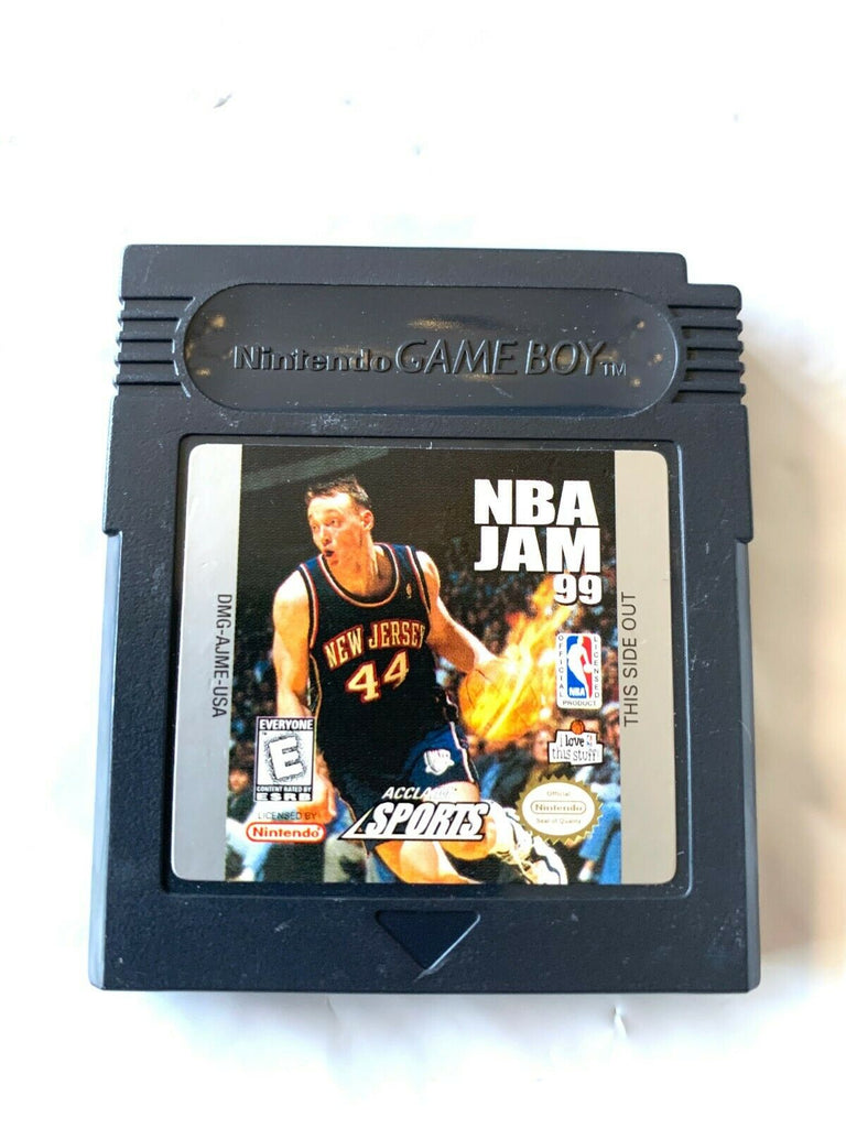 Nba Jam 99 NINTENDO GAMEBOY COLOR GAME Tested WORKING & Authentic!
