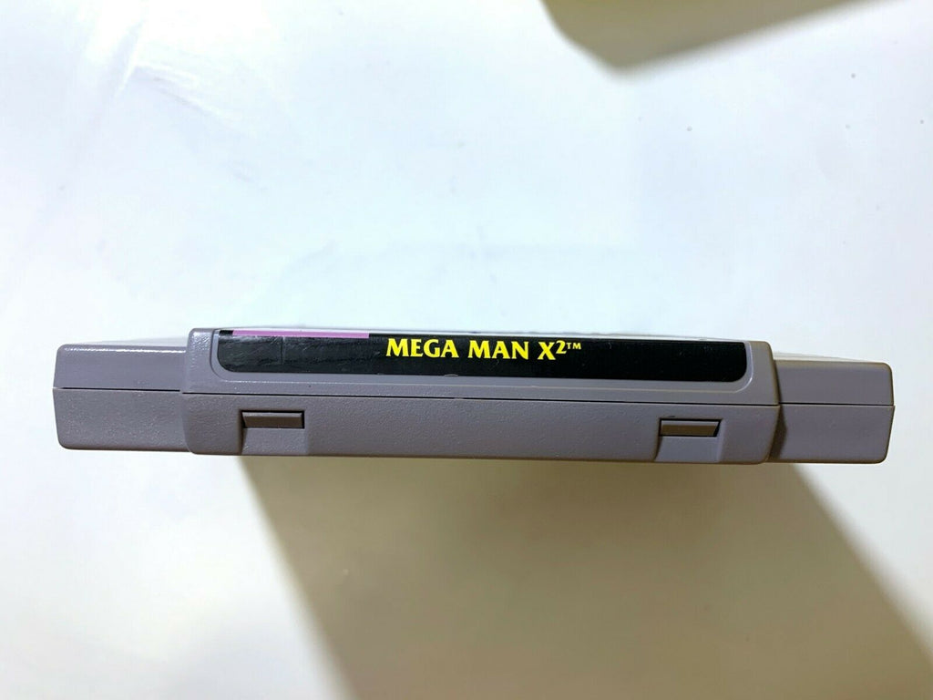 Mega Man X2 SUPER NINTENDO SNES RARE GAME Tested WORKING AUTHENTIC