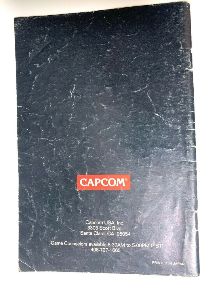 ****Street Fighter II Turbo SNES Capcom Original Instruction Booklet Manual Book