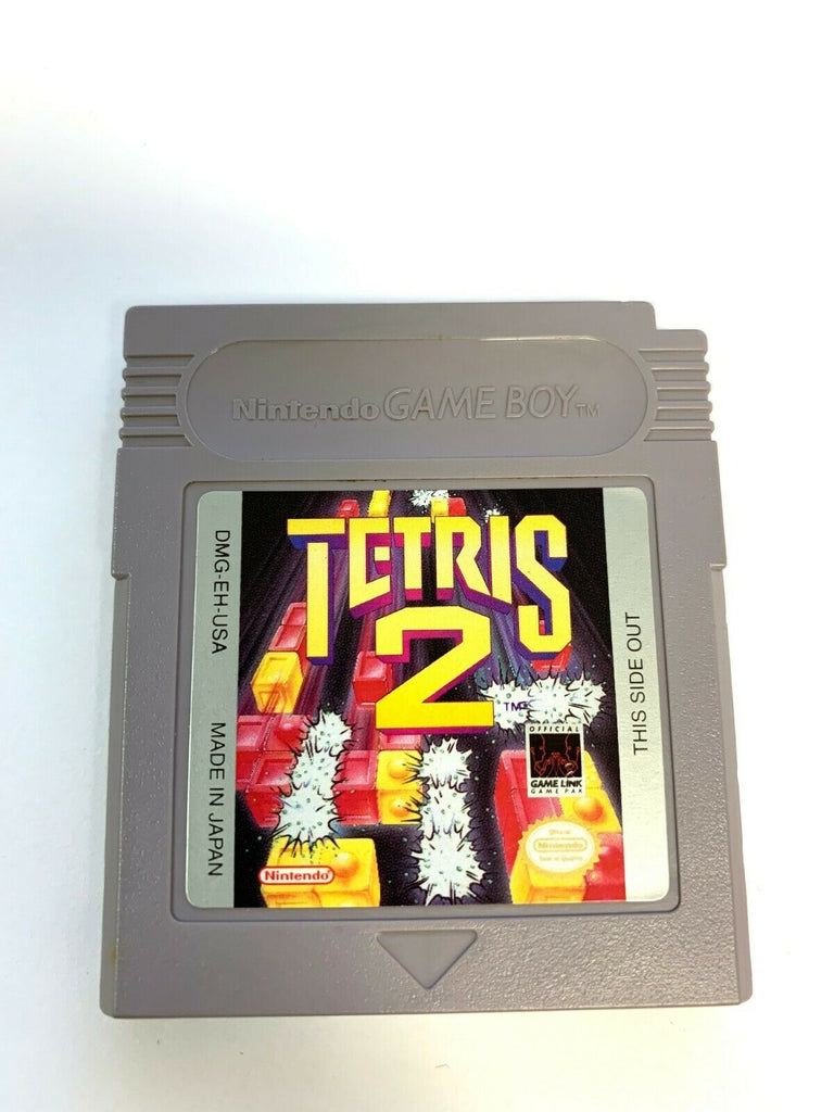 Tetris 2 ORIGINAL Nintendo Gameboy Game Tested + Working & Authentic!