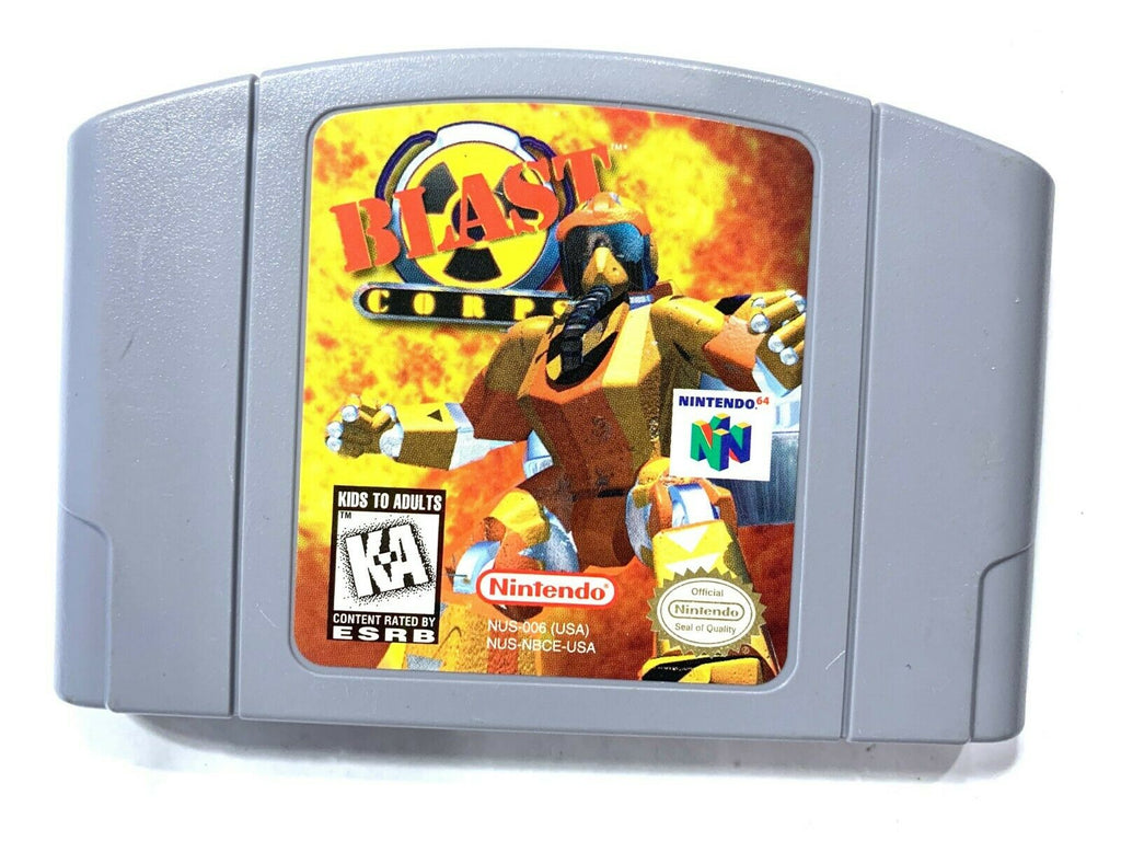 Blast Corps - Nintendo N64 Game Tested + Working & Authentic!