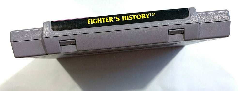 Fighter's History SUPER NINTENDO SNES GAME Tested + Working & AUTHENTIC!