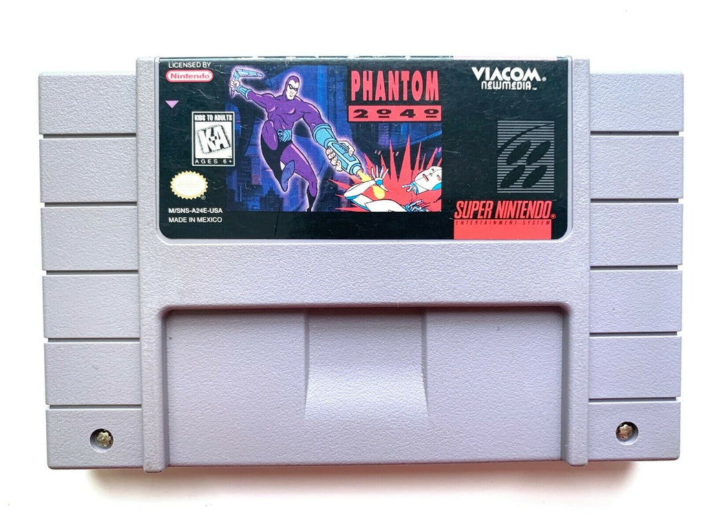 Phantom 2040 SUPER NINTENDO SNES GAME Tested + Working & Authentic!