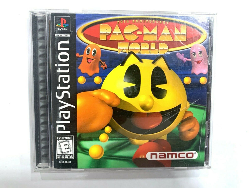 Pac-Man World 20th Anniversary Sony Playstation 1 PS1 Game