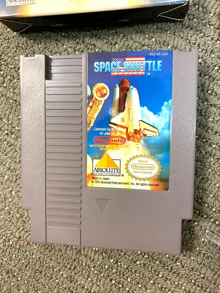 Space Shuttle Project (ORIGINAL Nintendo NES Game) Complete in Box w/ Poster CIB