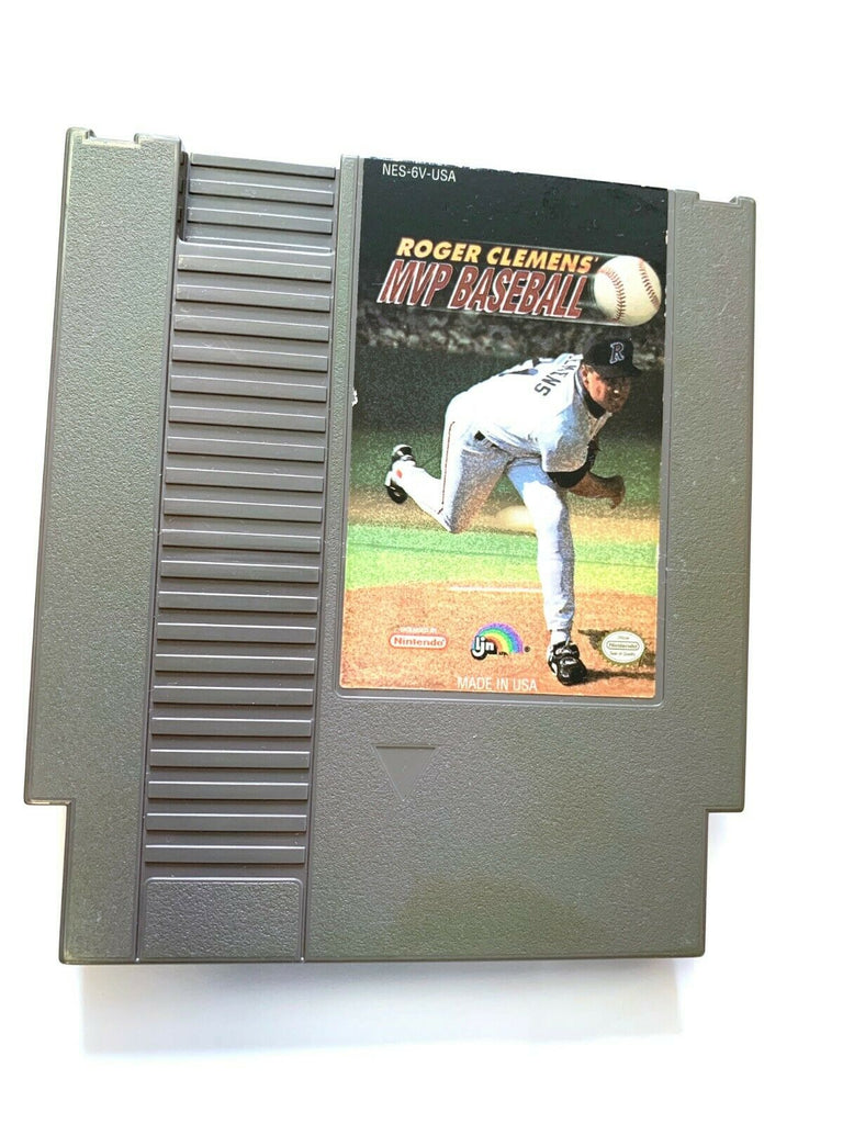 Roger Clemens MVP Baseball ORIGINAL NINTENDO NES GAME Tested WORKING Authentic!