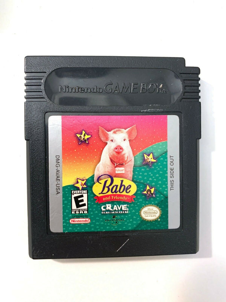 Babe and Friends (Nintendo Game Boy Color, 1999) Tested Working Authentic!