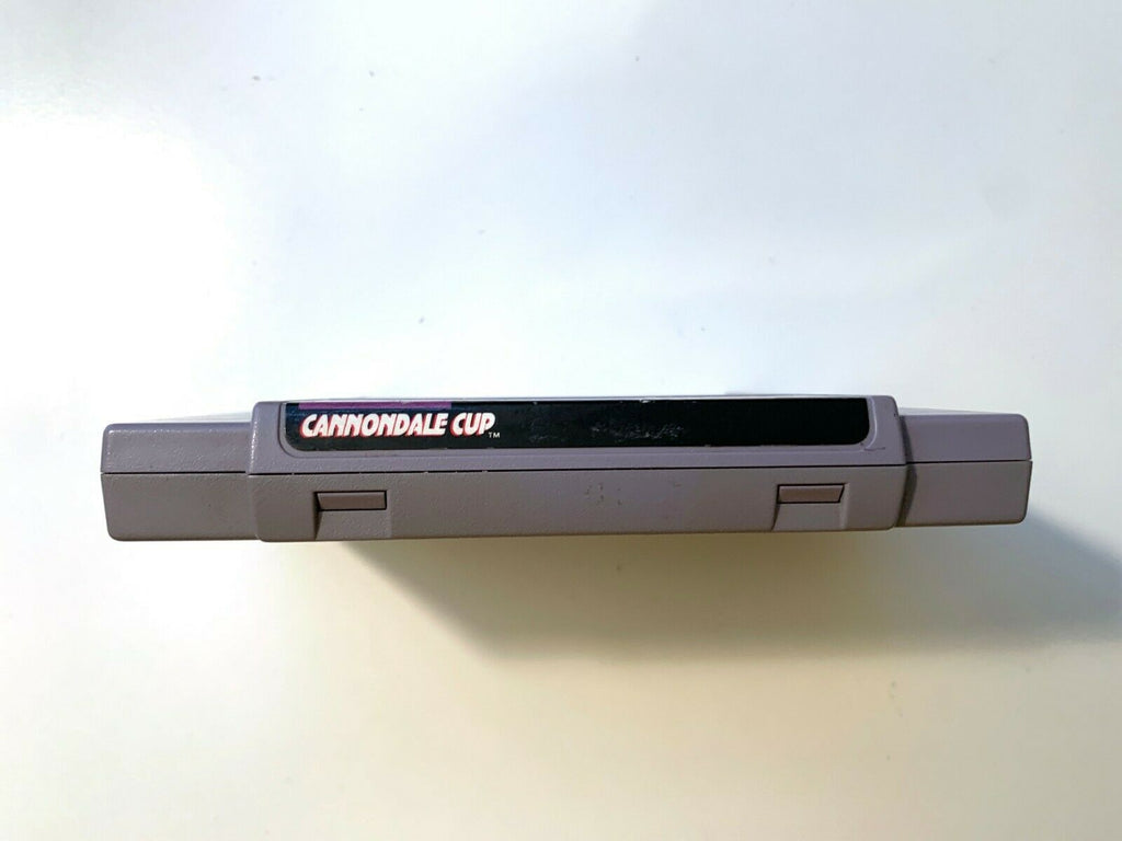 Cannondale Cup SUPER NINTENDO SNES GAME Tested WORKING & Authentic!