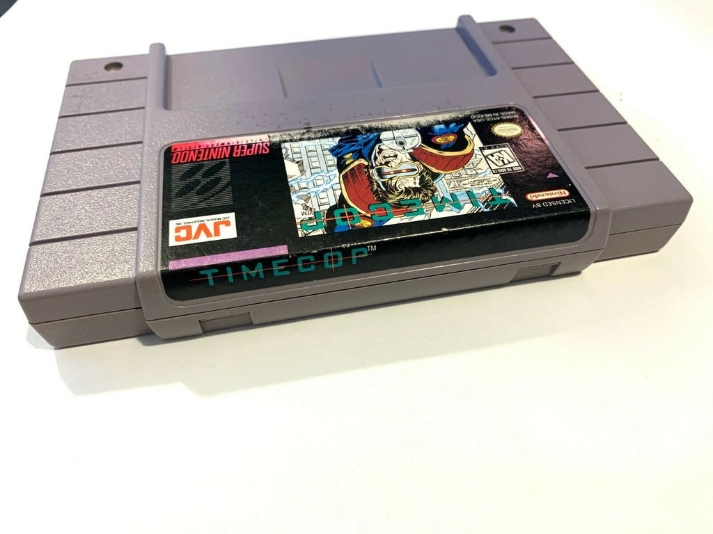 TimeCop Time Cop SUPER NINTENDO SNES GAME Tested + Working & Authentic!