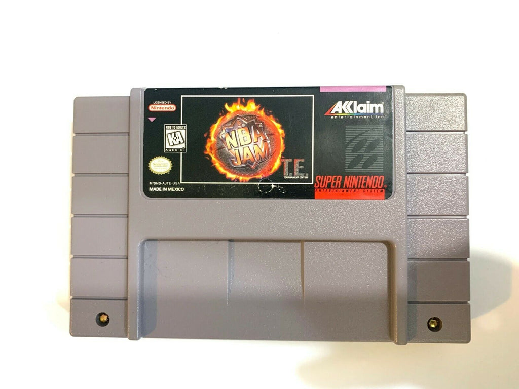 NBA Jam Tournament Edition SUPER NINTENDO SNES Game - Tested Working Authentic!