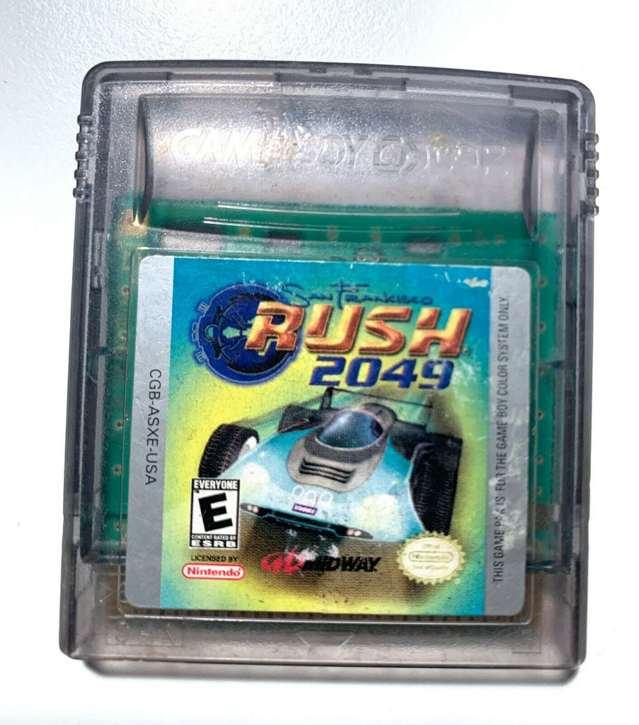 San Francisco Rush 2049 NINTENDO GAMEBOY COLOR Tested + Working & Authentic!