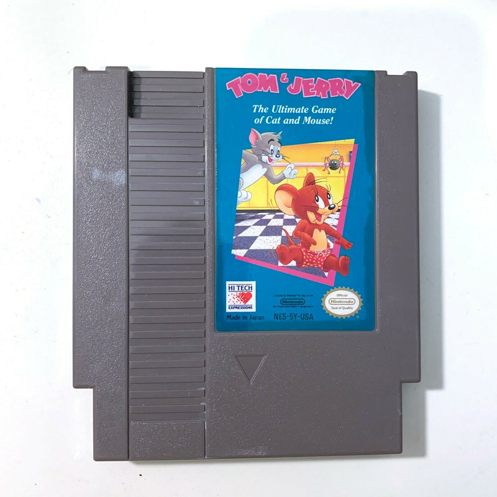 Tom & Jerry ORIGINAL NINTENDO NES GAME Tested WORKING Authentic!