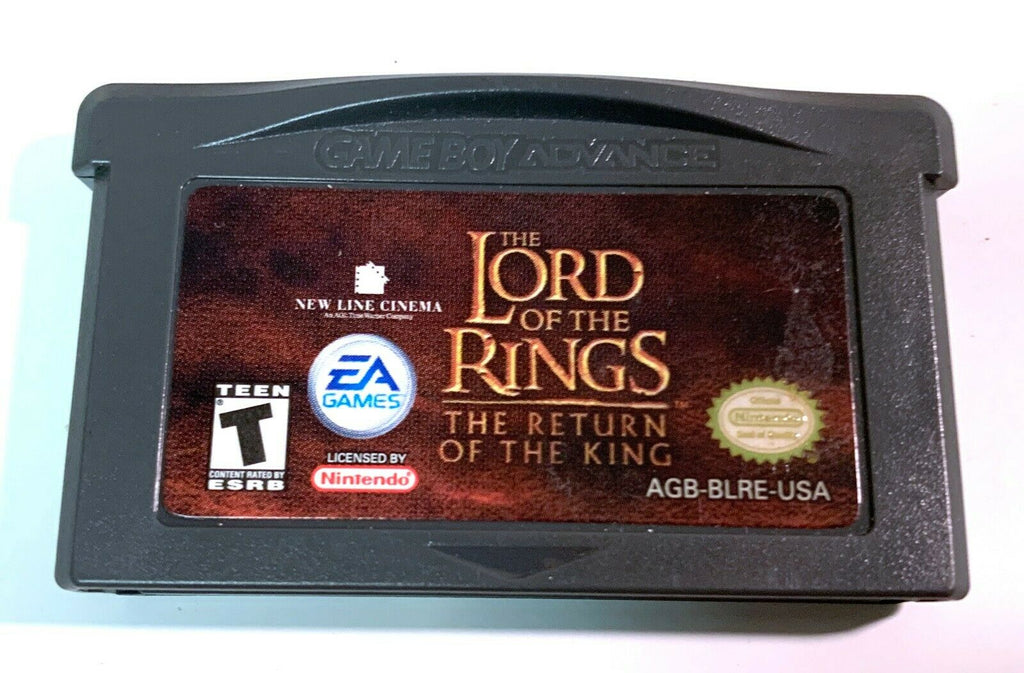 Lord Of Rings Return Of The King NINTENDO GAMEBOY ADVANCE GBA GAME Tested Works!