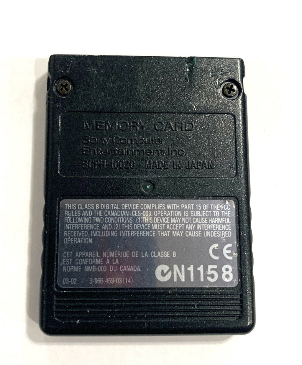 PS2 Memory Card 8MB (OEM) Black Sony