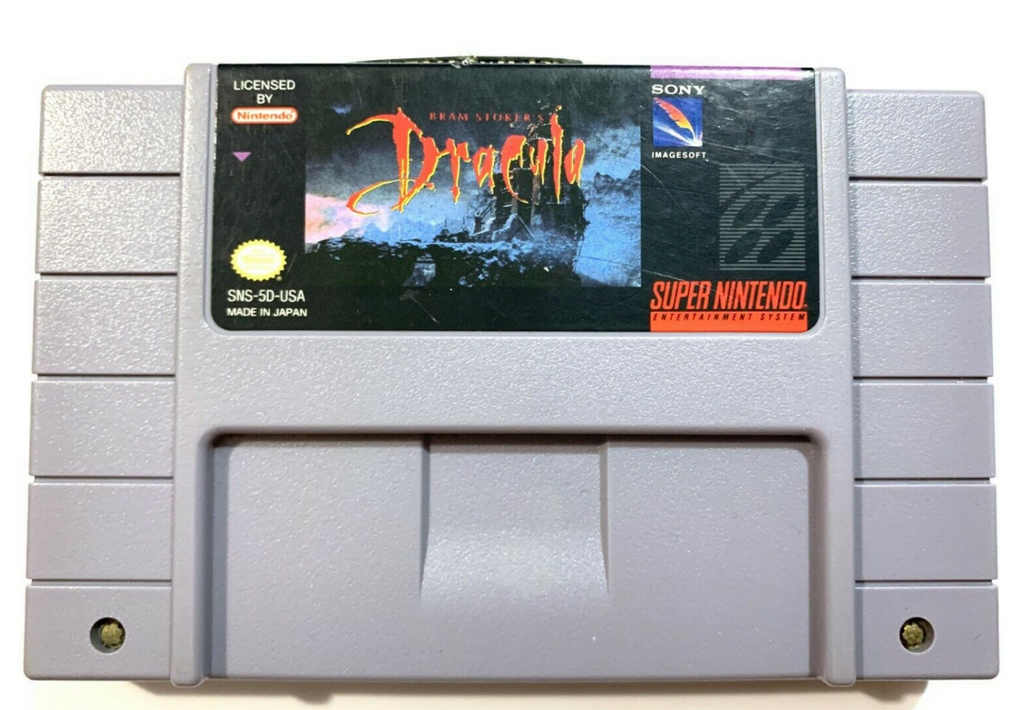 Bram Stoker's Dracula - SNES Super Nintendo Game - Tested - Working - Authentic