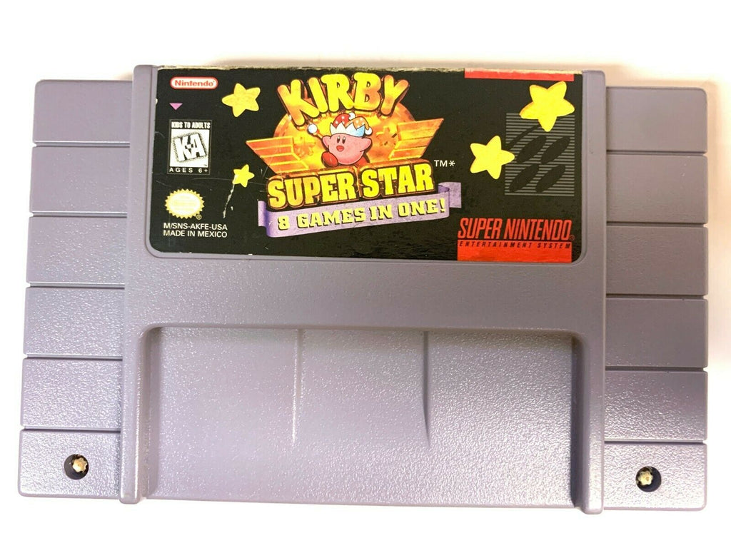 Kirby Super Star - Rare SNES Super Nintendo Game - Tested, Working & Authentic!