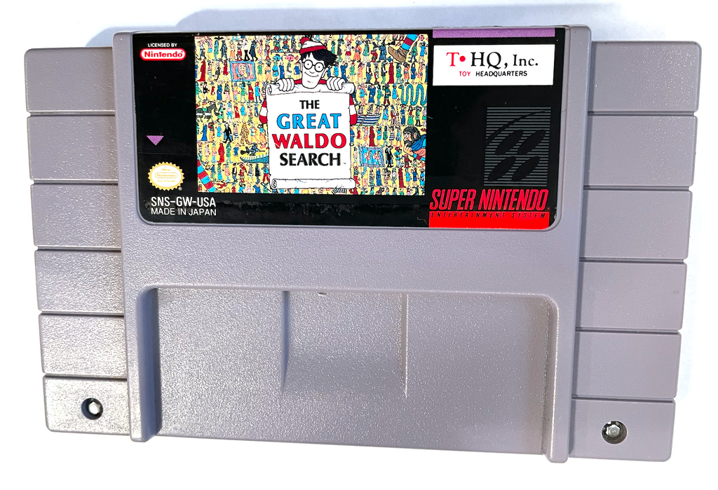 The Great Waldo Search SUPER NINTENDO SNES GAME Tested ++ WORKING ++ AUTHENTIC!