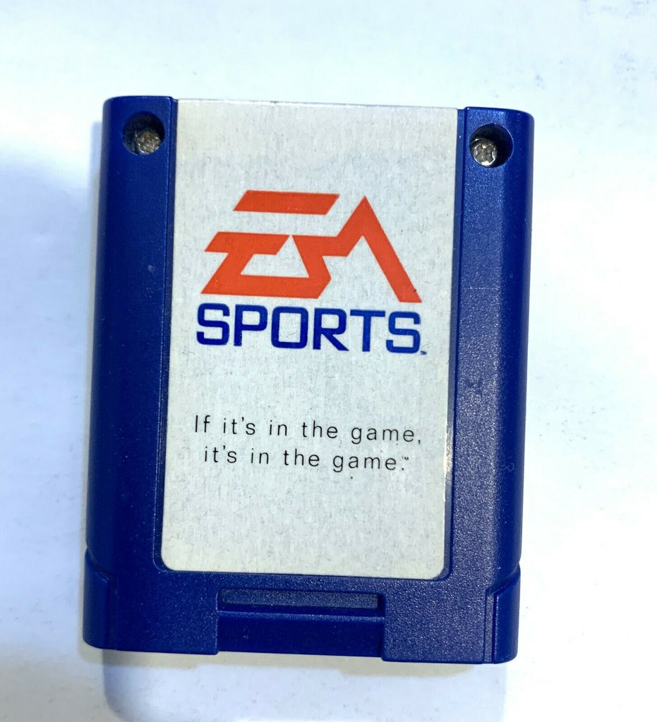 EA Sports Nintendo 64 N64 Memory Card Blue - Tested + Working!