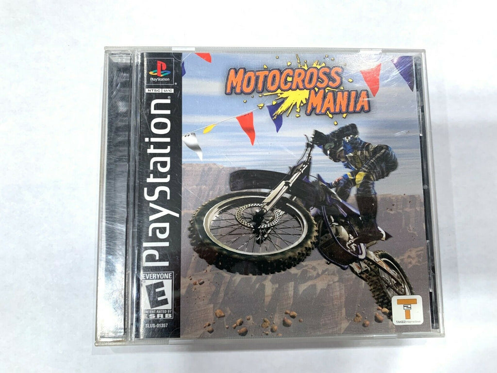 Motocross Mania SONY PLAYSTATION 1 PS1 Game COMPLETE CIB TESTED WORKING