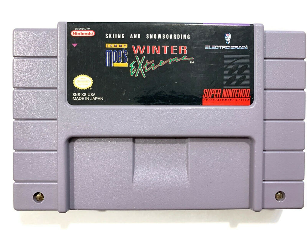 Skiing And Snowboarding Tommy Moe’s Winter Extreme Super Nintendo SNES Game