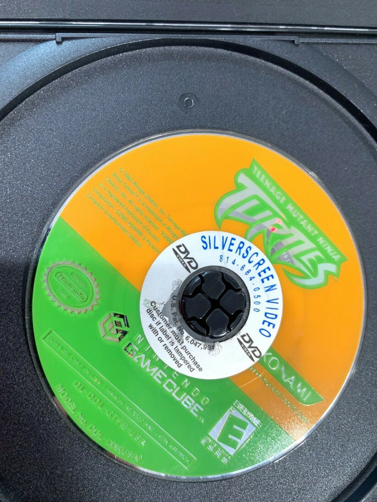 Teenage Mutant Ninja Turtles NINTENDO GAMECUBE GAME Disc Only Tested Working!