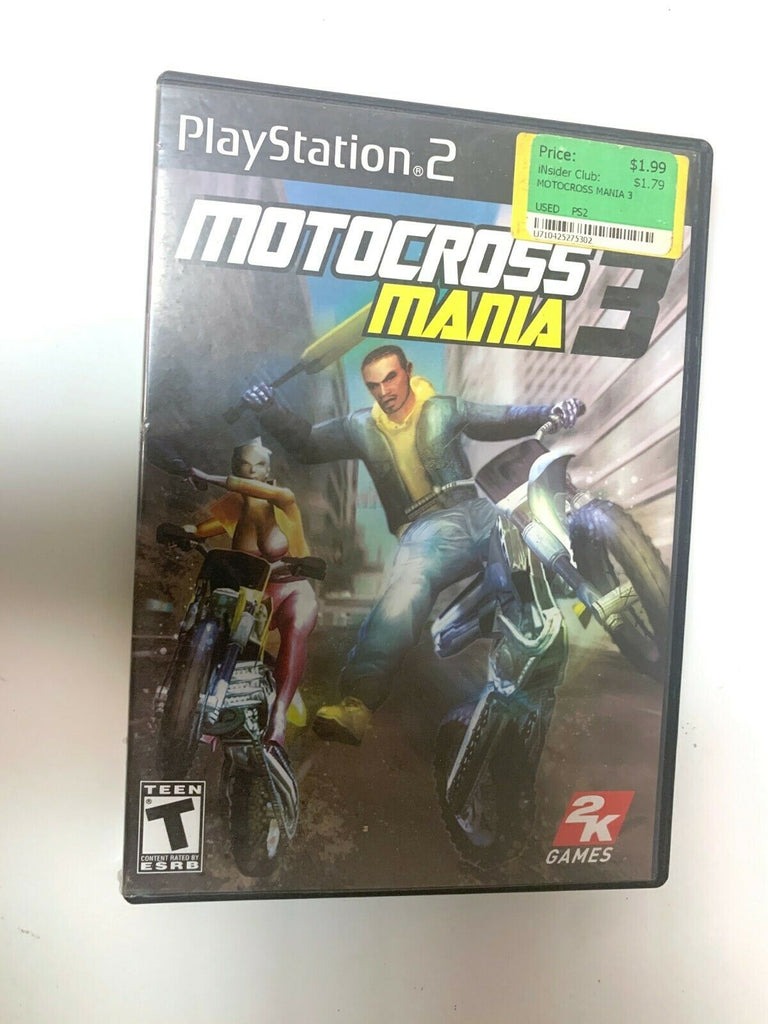 Motocross Mania 3 Sony Playstation 2 PS2 Game