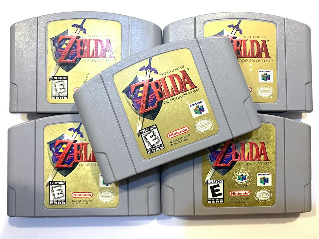 The Legend of Zelda Ocarina of Time Nintendo 64 Game – The Game Island